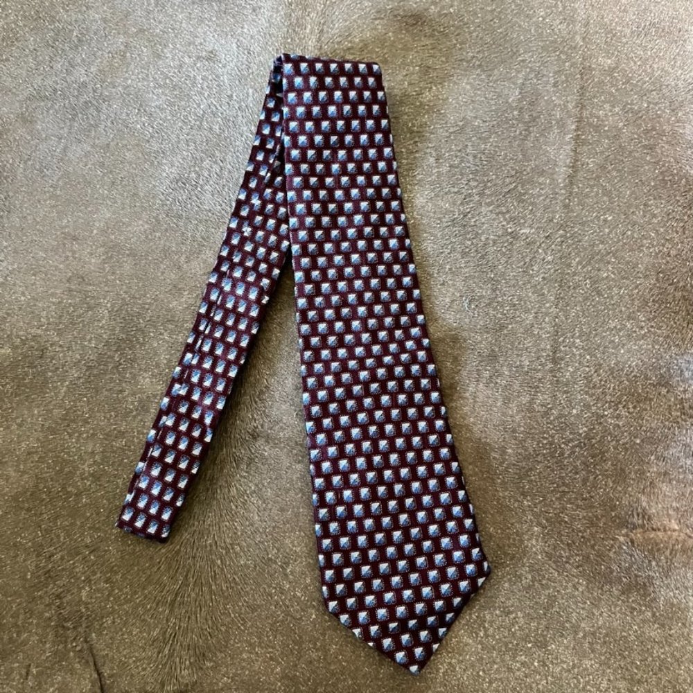 Ermenegildo Zegna Necktie 100% Silk